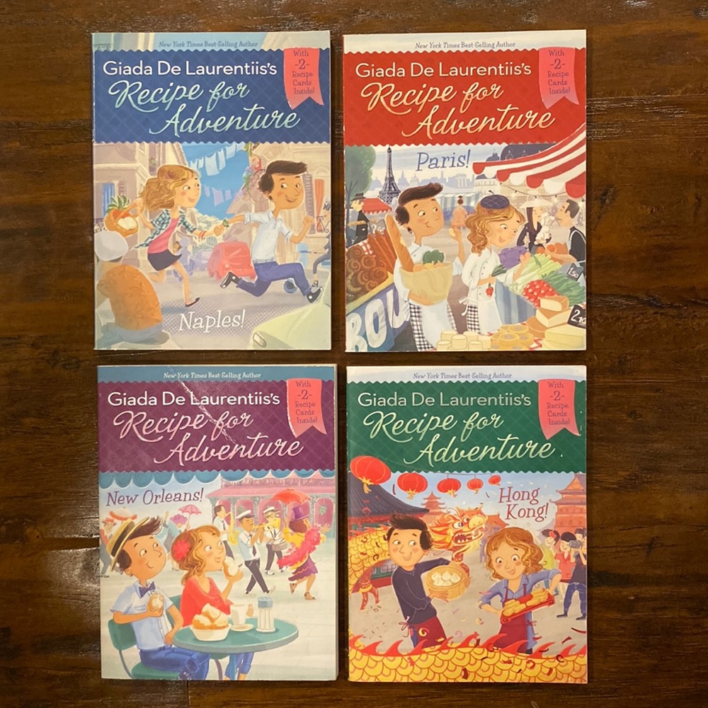 4 Recipe for Adventure Books